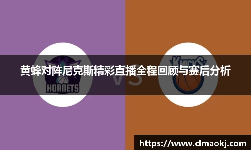 黄蜂对阵尼克斯精彩直播全程回顾与赛后分析